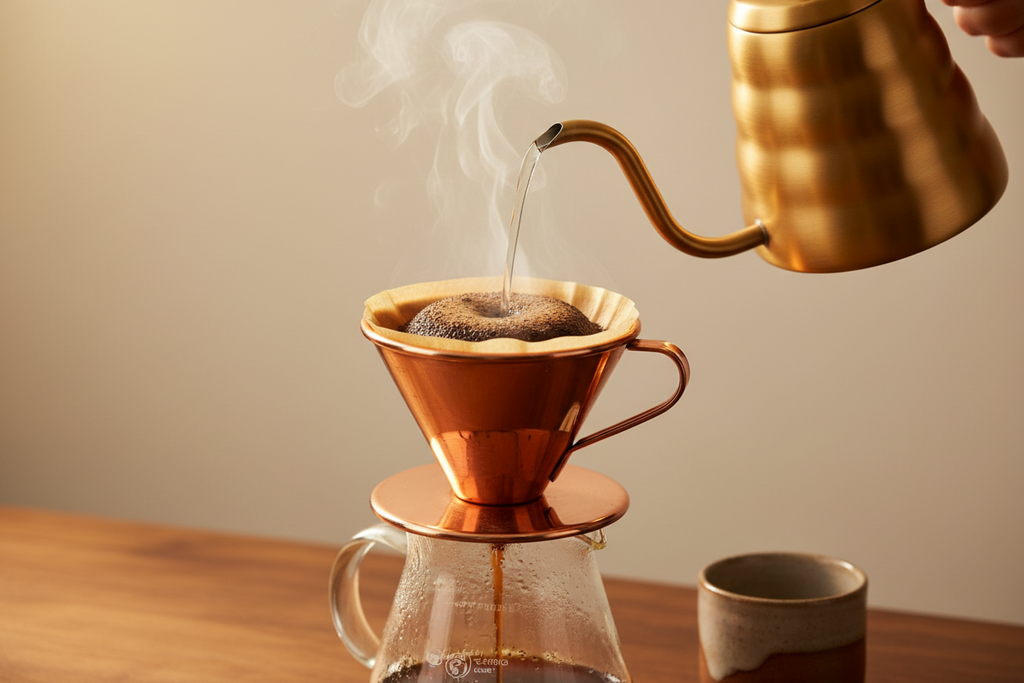 Filter coffee making